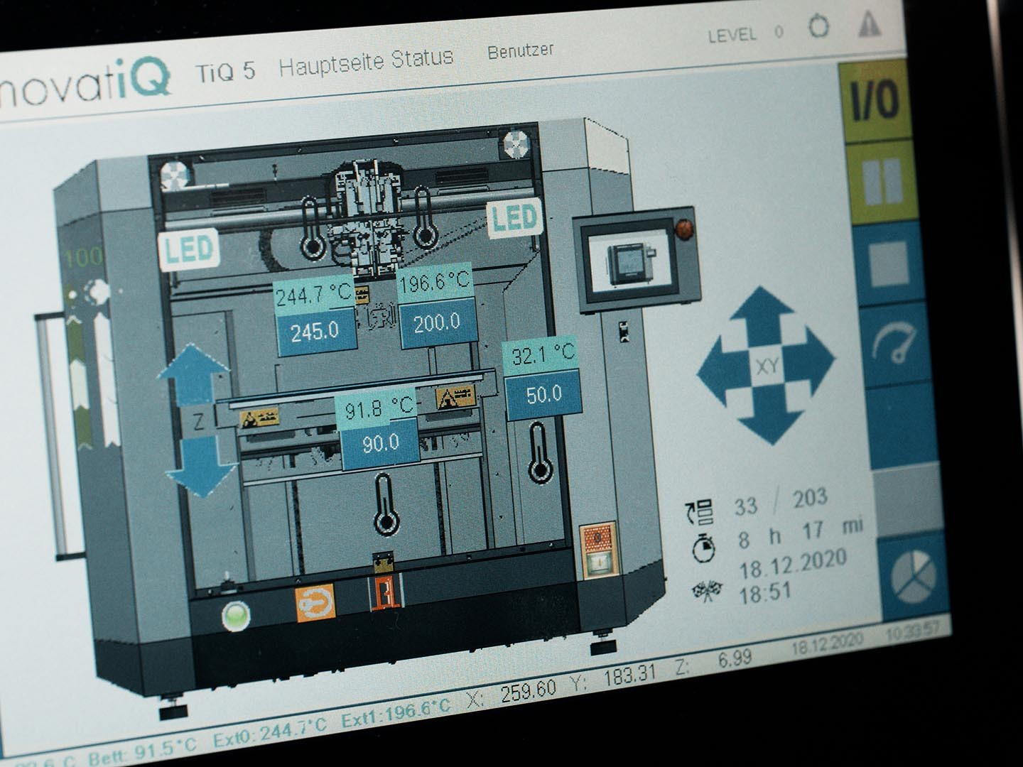 3D Drucker - TiQ 5 GestiQ Pro Detail