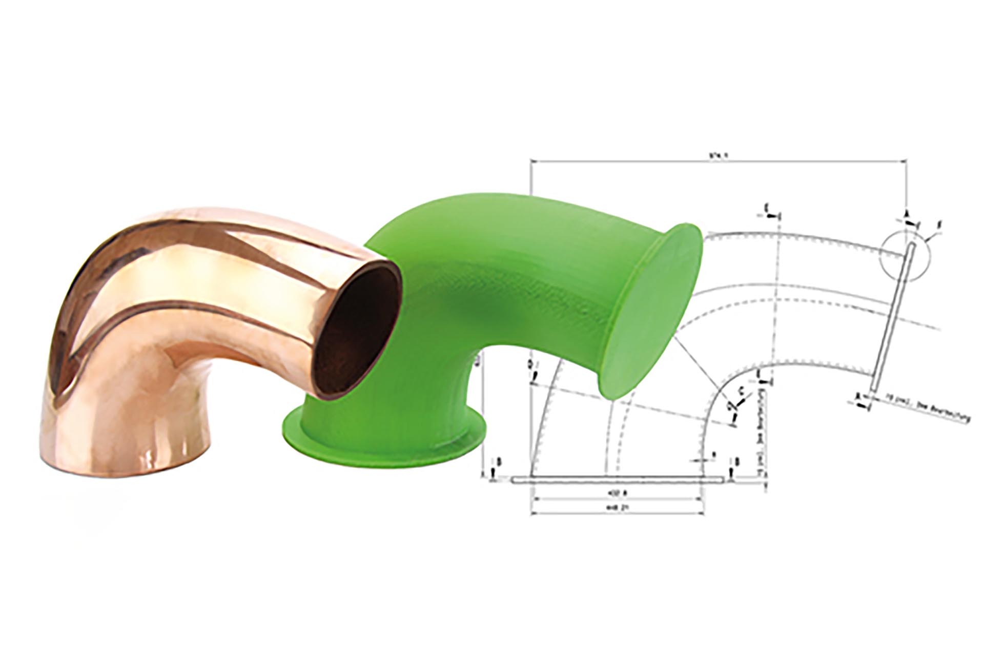 Illustration of the casting core for Carl GmbH